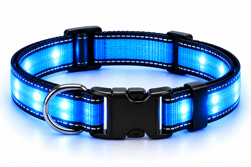 Glow In the Dark Color -Keep Your Pet Safe and Seen After Dark